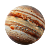 Jupiter isolate on transparency background png