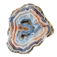 Beautiful Agate isolate on transparency background png