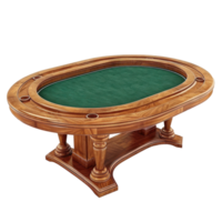 Poker Table isolate on transparency background png