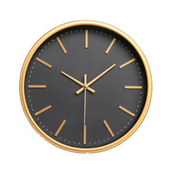 moderno reloj lado ver lleno longitud aislar en transparencia antecedentes png