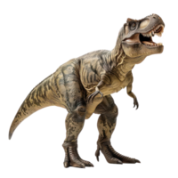 Dinosaur side view full body isolate on transparency background png