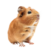 Guinea Pig side view full body isolate on transparency background png