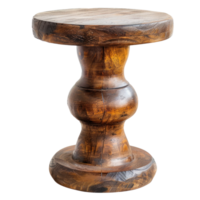 Accent Table front view full length isolate on transparency background png