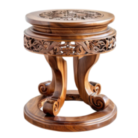 Accent Table isolate on transparency background png