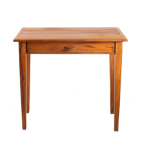 Writing Table isolate on transparency background png