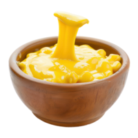 cheese sauce side view full length isolate on transparency background png