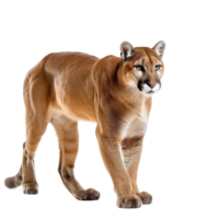 Puma full body isolate on transparency background png