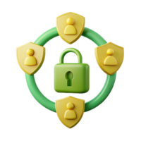 Secure Network with User Protection and Data Encryption png