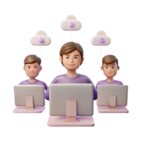 Cloud Computing Connecting People and Data png
