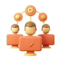 Streamlined Teamwork and Collaboration with Efficient Workflow png