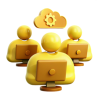 Cloud Computing for Teamwork and Collaboration png