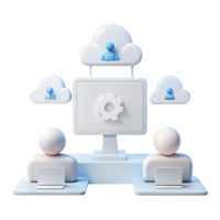 Cloud Computing and Collaboration Enhancing Teamwork and Efficiency png