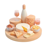 Cheese and Wine Pairing A Delicious and Elegant Combination png