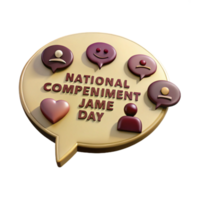 National Compliment Day Spread Kindness and Positivity png