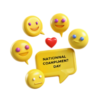 National Compliment Day Spread Positivity and Kindness png