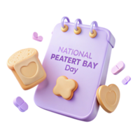 celebrar nacional bocadillo día con delicioso trata png