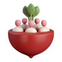 Growing Together A 3D Illustration of Unity and Progress png