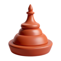 Stacking Toy with Pointy Top png