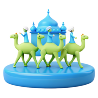 Camels Dome 3D Render png