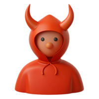 Red Devil 3D Character png