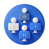 Code Collaboration Teamwork and Innovation png
