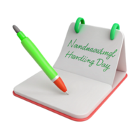 Notepad with Pen png