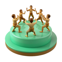 Group of People in a Circle png