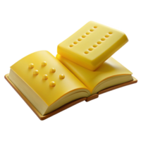 Cheese Book Stack png