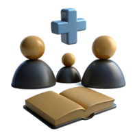 Add Members, Learn Together png