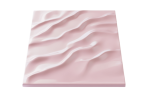Elegant pink textured surface with wavy patterns, ideal for backgrounds, design elements, and creative projects. png