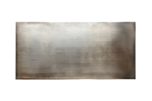 High-resolution image of a distressed metal sheet with a rusty patina, capturing industrial texture and aged appearance. png
