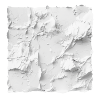Detailed texture of crumpled paper with light shadows, perfect for background, texture, or design needs. png