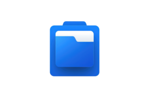 Blue folder icon isolated on a transparent background. representing document organization, file management, and digital storage solutions. png