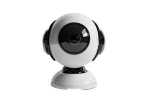 High-resolution webcam on a transparent background. Ideal for calls, streaming, and online communication. Modern design and versatile use. png