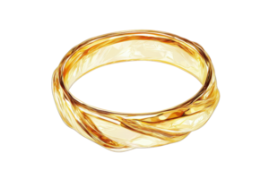 Elegant amber bracelet with twisted design, showcasing a beautiful golden-brown hue. Perfect for adding a touch of sophistication to any outfit. png