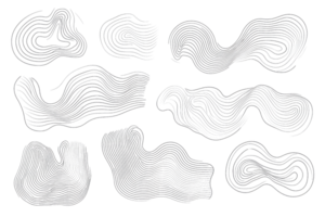 Abstract brush strokes of gray paint on a transparent background, perfect for creative artwork and design projects. png