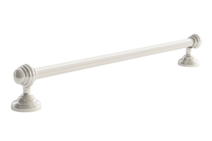 Elegant and sturdy towel bar with a classic design, perfect for any bathroom decor. Made from durable material for long-lasting use. png