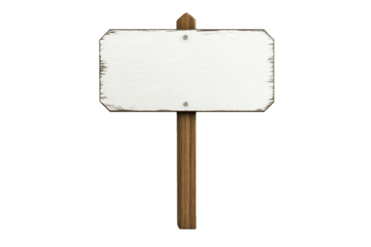 tom trä- tecken isolerat på transparent bakgrund. tömma rustik skylt redo för beställnings- text eller design. png