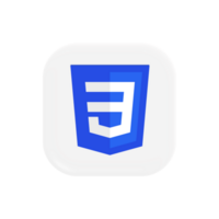 CSS Programming Blue Logo png