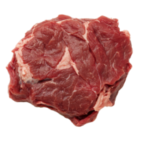 Fresh raw fat tail meat on a plain background ready for culinary preparation in a kitchen setting, fat tail raw pulp meat png