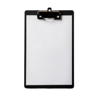 A black clipboard with a top clip displaying blank paper ready for notes and tasks, Brown clipboard with clip at the top for papers png