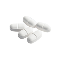 transparent tablet pills arranged neatly on a plain transparent background with a focus on their smooth surfaces, transparent pills tablets on transparent background png