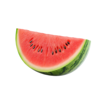 Half of a ripe watermelon on a transparent background showcasing its juicy red flesh and black seeds, half of watermelon isolated on transparent background png
