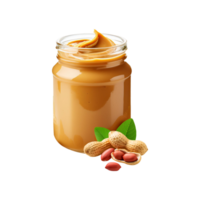 Bottle of Peanut Butter on transparent background png