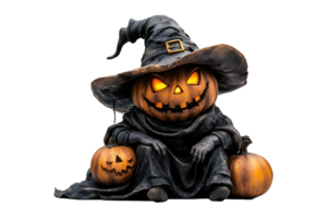 Halloween character isolated on transparent background. png