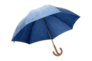 Umbrella for rain isolated on transparent background. png
