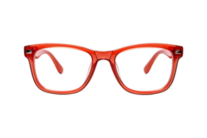 Acetate Eyeglass Frame on transparent background. png