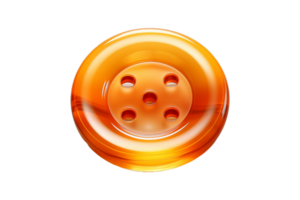 Acrylic Button on transparent background. png
