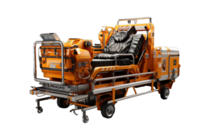 Ambulance Stretcher on transparent background png