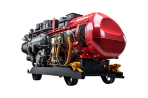 Abrasive Blasting Machine on transparent background. png